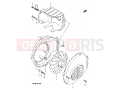 SUZUKI AH75 N (1992) Address (E01,E02,E04,E21,E24) 9 - COOLING FAN