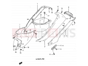 SUZUKI AH75 N (1992) Address (E01,E02,E04,E21,E24) 27 - FRAME COVER