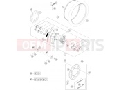 HUSQVARNA 2023 Offroad FX 450 (F2301W6) [EU] REAR WHEEL|Frame|10