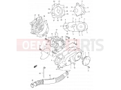 SUZUKI AN125 S (1995) 5 - CRANKCASE COVER (MODEL S)