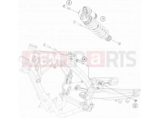 HUSQVARNA 2023 Offroad TC 65 (F2001W6) [EU] SHOCK ABSORBER|Frame|04