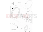 HUSQVARNA 2023 Offroad TC 65 (F2001W6) [EU] FRONT WHEEL|Frame|09