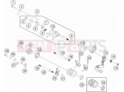 HUSQVARNA 2023 Offroad TC 65 (F2001W6) [EU] SHIFTING MECHANISM|Engine|34