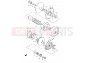 SUZUKI AN125 V (1997) 15 - TRANSMISSION (1)