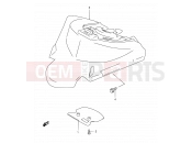 SUZUKI AN125 V (1997) 36 - FRONT FENDER
