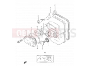 SUZUKI AN125 X (1999) 1 - CYLINDER HEAD COVER