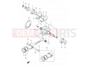 SUZUKI AN125 X (1999) 6 - CRANKSHAFT