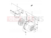 SUZUKI AN125 X (1999) 14 - COOLING FAN