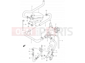 SUZUKI AN125 X (1999) 14A - SECOND AIR (E18)
