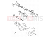 SUZUKI AN125 X (1999) 16 - TRANSMISSION (2)