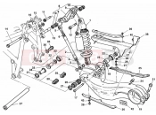 DUCATI Superbike 916 Senna 030 - REAR SHOCK ABSORBER » SWING ARM