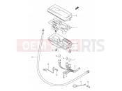 SUZUKI AN125 X (1999) 22A - SPEEDOMETER (MODEL T/V/W/X/Y)