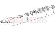 DUCATI Superbike 916 Senna 130 - REAR SHOCK ABSORBER » SWING ARM