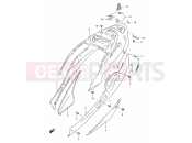 SUZUKI AN125 X (1999) 33B - FRAME COVER (MODEL W/X/Y)