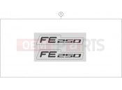 HUSQVARNA 2024 Offroad FE 250 (F2103X4) [EU] DECAL|Frame|08