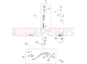 HUSQVARNA 2024 Offroad FE 250 (F2103X4) [EU] REAR BRAKE CONTROL|Frame|13