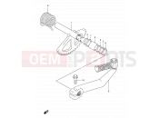 SUZUKI AN125U X (1999) 17 - KICK STARTER (MODEL T/V/W/X/Y)