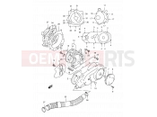 SUZUKI AN150 T (1996) 5 - CRANKCASE COVER