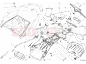 DUCATI Multistrada 1200 S Touring NUMBER PLATE HOLDER - TAIL LIGHT 1