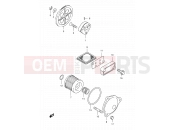 SUZUKI AN150 W (1998) 13 - OIL PUMP