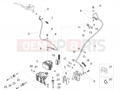 APRILIA RX 125 (APAC) ABS Brake system