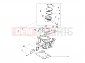 APRILIA RX 125 (APAC) Cylinder - Piston