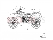 APRILIA RX 125 (APAC) Decal