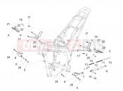 APRILIA RX 125 (APAC) Footrests-Stands