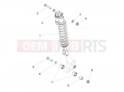 APRILIA RX 125 (APAC) Shock absorber
