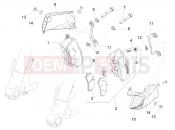 APRILIA Tuono V4 Factory 1100 E5 SE 09 SBK Front brake caliper