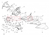 APRILIA Tuono V4 Factory 1100 E5 SE 09 SBK Side fairing