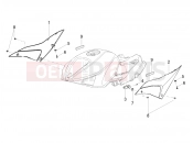 APRILIA Tuono V4 Factory 1100 E5 Superpole (AU, CN) Central body