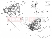 APRILIA Tuono V4 Factory 1100 E5 Superpole (CA, USA)  Clutch cover