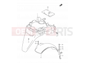 SUZUKI AN150 X (1999) 40 - REAR FENDER