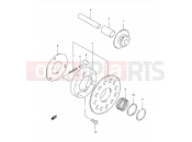 SUZUKI AN150 Y (2000) 7 - STARTER CLUTCH
