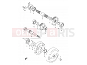 SUZUKI AN150 Y (2000) 16 - TRANSMISSION (2)