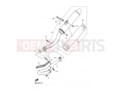 YAMAHA YZ 450 F YZ450F YZ450FW YZ450F (2S27) 2007 EXHAUST