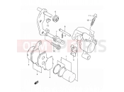 SUZUKI AN150 Y (2000) 45 - FRONT CALIPER