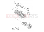 YAMAHA YZ 450 F YZ450F YZ450FW YZ450F (2S27) 2007 CLUTCH