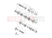YAMAHA YZ 450 F YZ450F YZ450FW YZ450F (2S27) 2007 TRANSMISSION