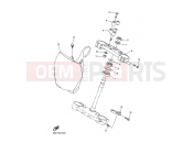 YAMAHA YZ 450 F YZ450F YZ450FW YZ450F (2S27) 2007 STEERING