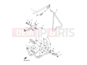 YAMAHA YZ 450 F YZ450F YZ450FW YZ450F (2S27) 2007 STAND & FOOTREST