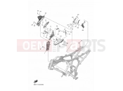 YAMAHA YZF-R7 YZF-R7 YZF690 YZFR7P (BEBN) 2023 STAND & FOOTREST 2