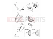 YAMAHA YZF-R7 YZF-R7 YZF690 YZFR7P (BEBN) 2023 COWLING 1