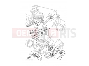 YAMAHA XV 1700 Roadstar Warrior XV1700AS XV17ASX ROAD STAR S (5VRD) 2008 OIL PUMP