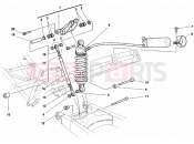 DUCATI Sporttouring ST2 035 - REAR SHOCK ABSORBER » SWING ARM