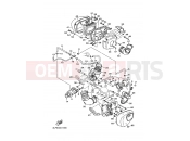 YAMAHA XV 1100 Virago XV1100S XV1100SK VIRAGO (4XN6) 1998 INTAKE