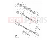 YAMAHA YZF-R1 YZF-R1 YZFR1Y YZF-R1 (14B6) 2009 TRANSMISSION