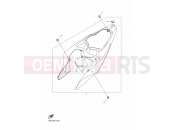 YAMAHA YZF-R1 YZF-R1 YZFR1Y YZF-R1 (14B6) 2009 SIDE COVER
