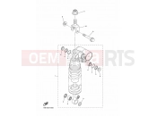 YAMAHA YZF-R1 YZF-R1 YZFR1Y YZF-R1 (14B6) 2009 REAR SUSPENSION
